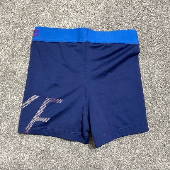 Nike Pro Navy and Blue Shorts - Picture 2 of 8